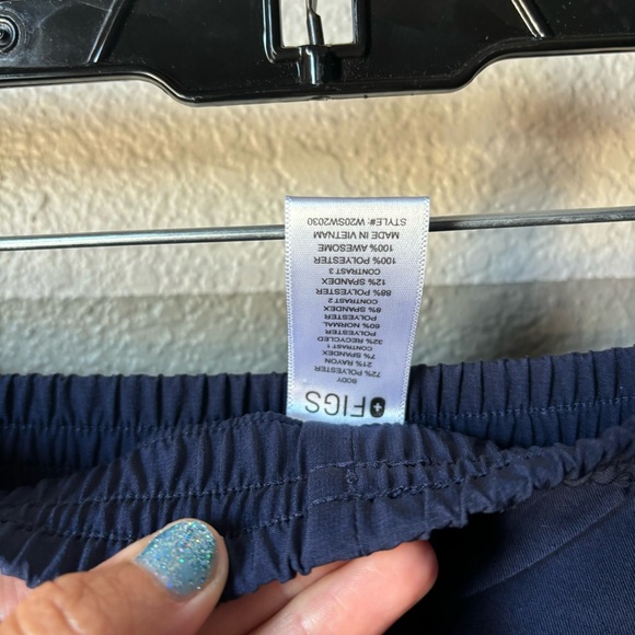 FIGS Women’s XXS Technical Collection Navy Blue Jogger Scrub Pants #W20SW2030 - Picture 7 of 8